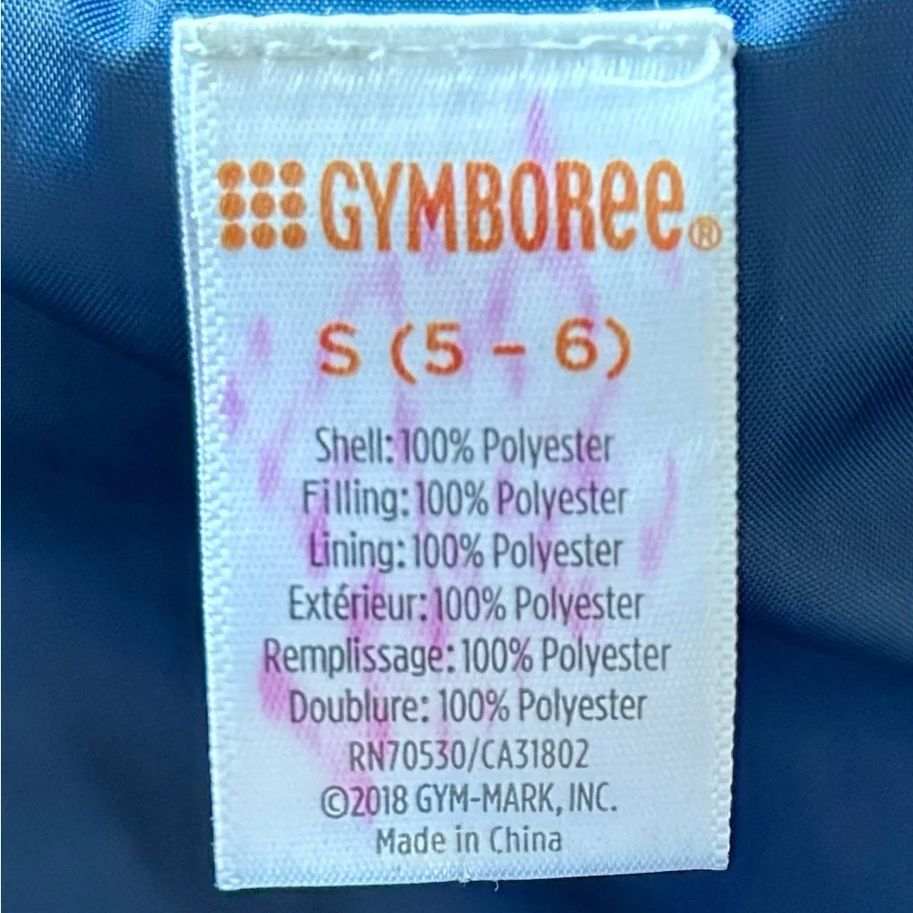 Gymboree Boy's Camouflage Puffer Jacket Coat Green Size Small (5-6)